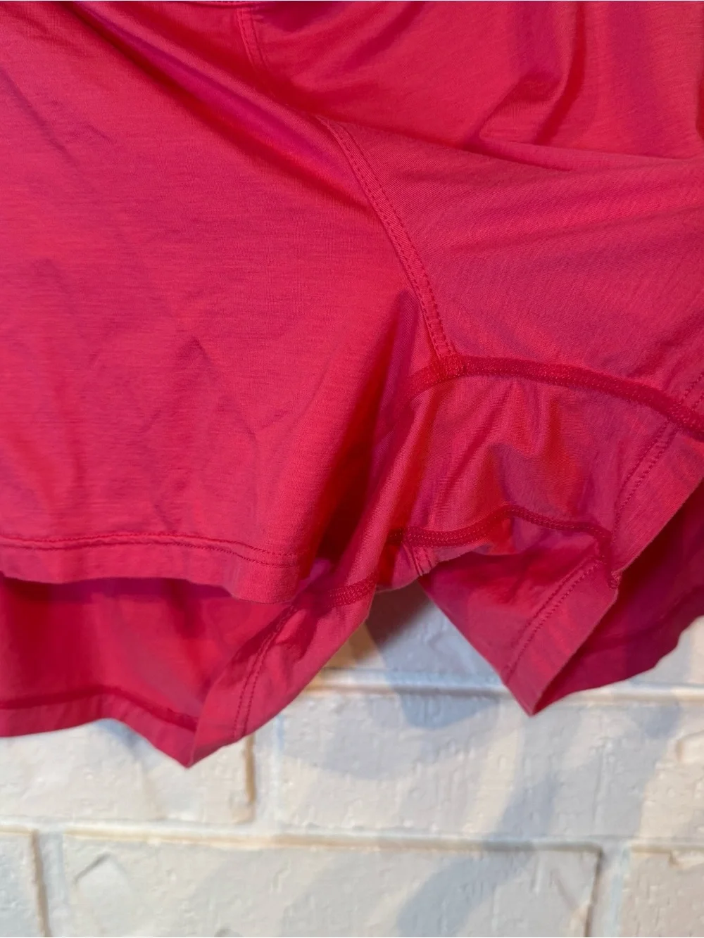 Dagsmejan Raspberry Nattcool Sleep Tech Shirt and Shorts Set Womens L